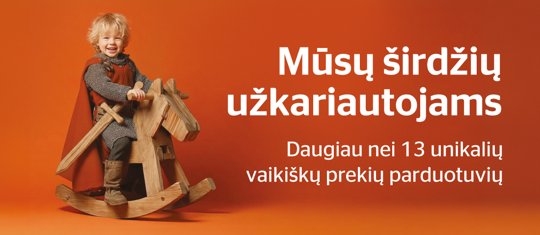 Ogmios mieste daugiau nei 13 unikalių vaikiškų prekių parduotuvių!