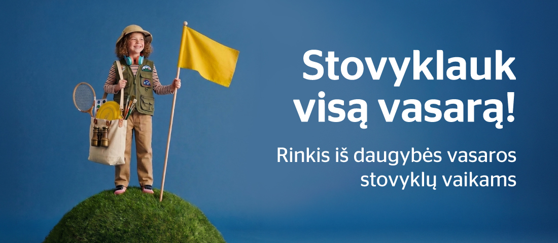Vasaros dienos stovyklos „Ogmios mieste”!
